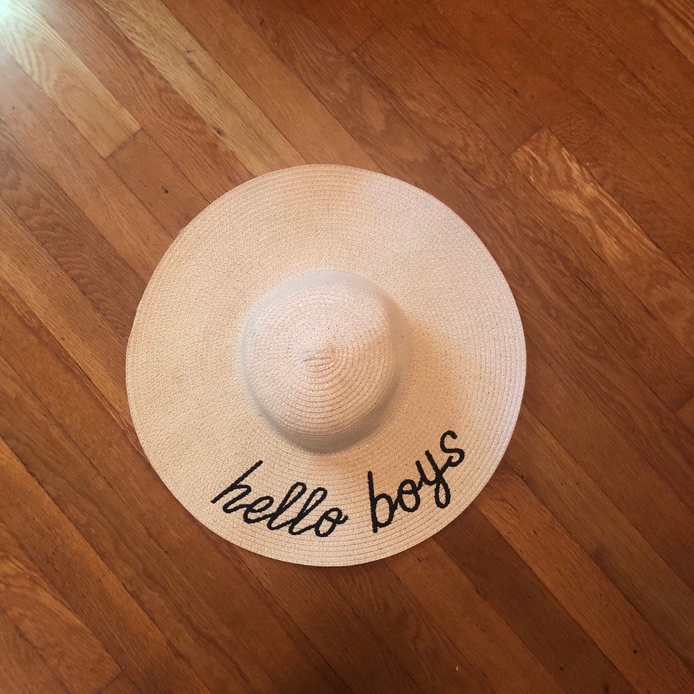 Embroidered Sun Hat